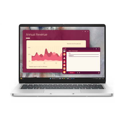 Dell Pro 14 PC14250 - 14" IPS, 60Hz, WUXGA (1920×1200), Matte - Intel Core Ultra 7 255U - 32GB DDR5 - 512GB SSD - Intel Graphics - Windows 11 Pro - ...