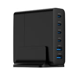 Gembird TA-UC-2A4C-PD75-01-BK Universal AC Fast Charger for Mobile Devices - Black