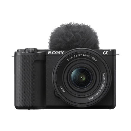 Sony Mirrorless Vlog Camera - ZV-E10M2KB ZV-E10 II and 16-50mm Lens Kit - Mirrorless Camera body - 27 MP - ISO sensitivity (max) 102400 - Display diagonal 3 " - V...