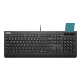 Lenovo Smartcard II Wired Keyboard - Estonian, Black