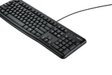 Logitech K120 Wired USB Keyboard - US International Layout