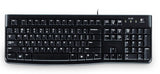 Logitech K120 Corded USB Keyboard - Black
