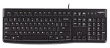 LOGITECH K120 Corded USB Keyboard - Black (US Layout)