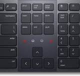 Dell Premier Collaboration Keyboard KB900 - Wireless - US International - Graphite