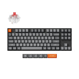 Keychron K1 Max RGB Wireless Mechanical Keyboard - US Layout - Hot-Swappable Low Profile Gateron Brown