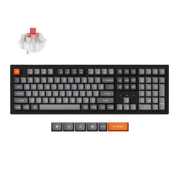 Keychron K10 Max RGB Hot-Swappable Wireless Mechanical Keyboard - US Layout