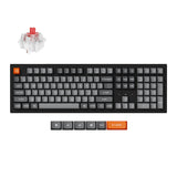 Keychron K1 Max RGB Wireless Mechanical Keyboard - US Layout - Hot-Swappable Low Profile Gateron Brown