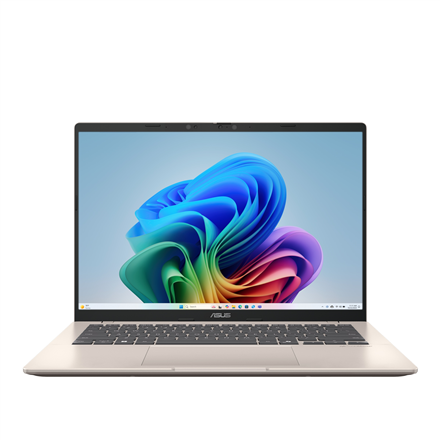Asus Vivobook 14 X1407QA-LY045W Platinum Gold - 14" IPS, 60Hz, WUXGA (1920×1200), Matte - Snapdragon X X1 26 100 - 16GB LPDDR5X - 512GB SS...