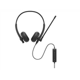 Dell - Headset - WH125 - Built-in microphone - USB Type-A - Black