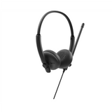 Dell - Headset - WH125 - Built-in microphone - USB Type-A - Black