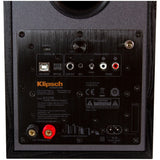 Klipsch Reference R-51PM Powered Bookshelf Speakers, Black, Pair