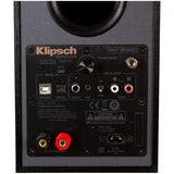 Klipsch Reference R-41PM Powered Bookshelf Speakers, Black, Pair