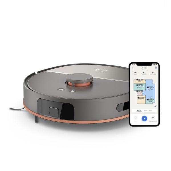 Philips HomeRun 5000 Series Aqua Robot Vacuum and Mop XU5000/10