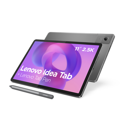 Lenovo IdeaTab 11" 2.5K Android Tablet - MediaTek, 256GB, 8GB RAM, Wi-Fi 5, Gray