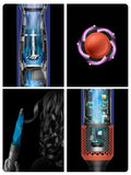 Dyson Airwrap Multi-Styler HS08 for Curly+Coily Hair - Ion Conditioning - Ceramic Patina/Topaz