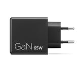 LENOVO 65W Dual USB-C GaN Power Adapter - Black