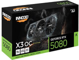 INNO3D GeForce RTX 5080 X3 OC Graphics Card