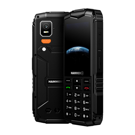 Hammer Horizon LTE - Black - 2.8" IPS Display - Dual SIM - 3G - 64MB RAM - 128MB Storage - 2MP Camera - 3000mAh Battery