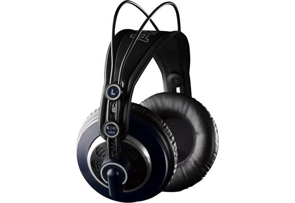 AKG K240 MKII Professional Studio Headphones - Over-Ear, Semi-Open