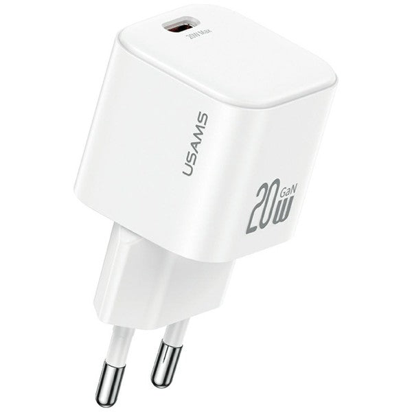 20W USB-C Charger with USB-C Cable - White