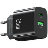 Charger 25W Dual Port Fast Charging Adapter - USB-C & USB-A