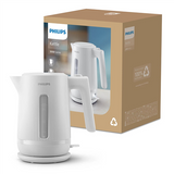 Philips Kettle - HD9411/00 3000 Series - Electric - 2200 W - 1.7 L - Plastic - 360° rotational base - White