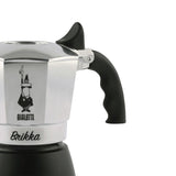 Bialetti Brikka Mocha cooking pot 0.17 L Black, Stainless steel