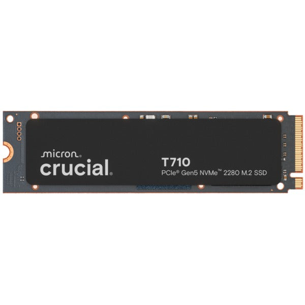 CRUCIAL T710 2TB PCIe Gen5 NVMe M.2 2280 SSD up to 14500 MB/s read and 13800 MB/s write