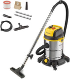 STANLEY SXVC30XTDE Wet & Dry Vacuum Cleaner - 1600W, Black/Stainless Steel/Yellow