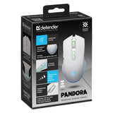 DEFENDER PANDORA RF Wireless Mouse, White, 3200 dpi, 7P