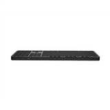 Natec Medusa X-Scissors Slim Wireless Keyboard - US Layout, Black