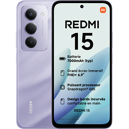 Xiaomi Redmi 15 8GB/256GB - Sandy Purple