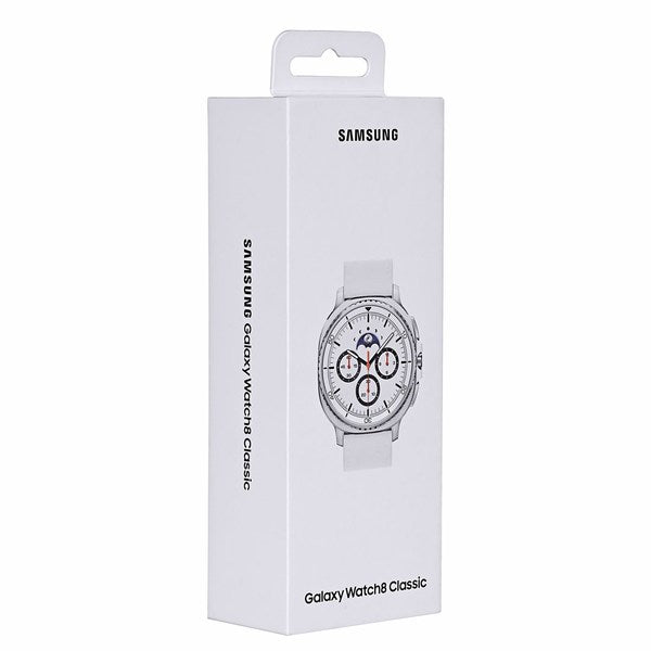 Samsung Galaxy Watch 8 Classic 46mm AMOLED 4G Smartwatch - Silver