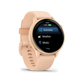 vivoactive 6 Metallic Pink Dawn Smartwatch with Pink Dawn Band