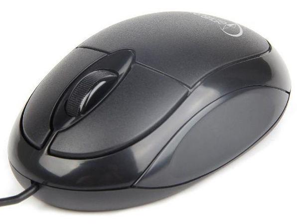 Gembird MUS-U-01 Black Optical 1000 DPI USB Mouse