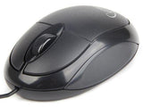Gembird MUS-U-01 Black Optical 1000 DPI USB Mouse