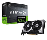 MSI GeForce RTX 5050 VENTUS 2X OC 8GB GDDR6 Graphics Card