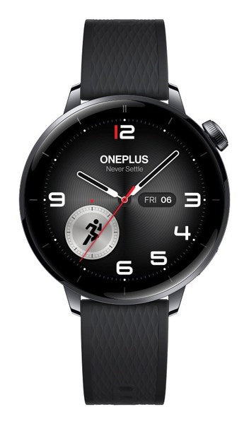 OnePlus Watch 3 43mm AMOLED Smartwatch with GPS - Black Titanium