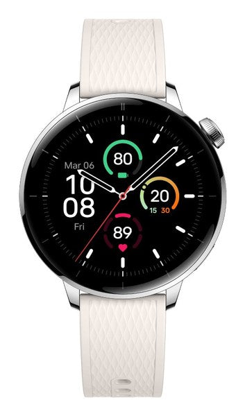 OnePlus Watch 3 43mm AMOLED Smartwatch - Silver/Titanium