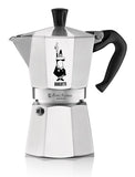 Bialetti Moka Express Moka cooking pot 0.3 L Aluminum, Black