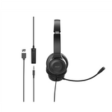 Acer Wired Office Headset with Built-in Microphone - Black