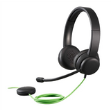 Acer USB-A Conference Headset with Built-in Microphone - Black