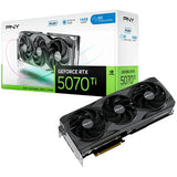 PNY GeForce RTX 5070 Ti 16GB Overclocked Triple Fan Graphics Card