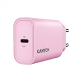 CANYON CU65ACC GaN 65W Wall Charger - 2xPD, 1xQC, EU Plug, White