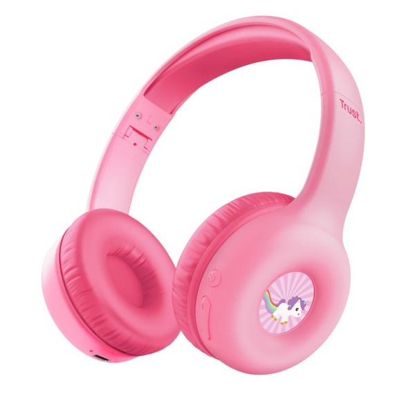 Trust Nouna Handsfree Wired & Wireless With Bow Call/Music Type C USB Bluetooth Pink