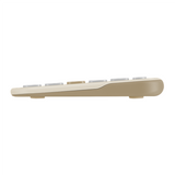 Asus Marshmallow KW100 Wireless Keyboard - US International - Oat Milk
