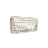 Asus Marshmallow KW100 Wireless Keyboard - US International - Oat Milk