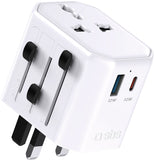 Savio LA-12 Universal AC Fast Mobile Device Charger - White