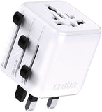 SAVIO LA-07 GaN 65W USB Wall Charger - QC4.0+, PD 3.0, White