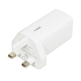 iBOX C-65 GaN 65W Universal Charger - UK Plug, White
